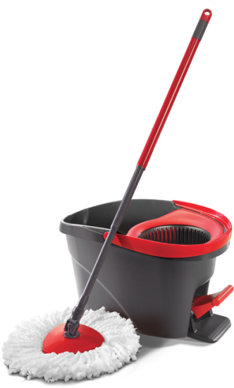 O-cedar Easywring Spin Mop - Canadian Tire Mop (576x581), Png Download