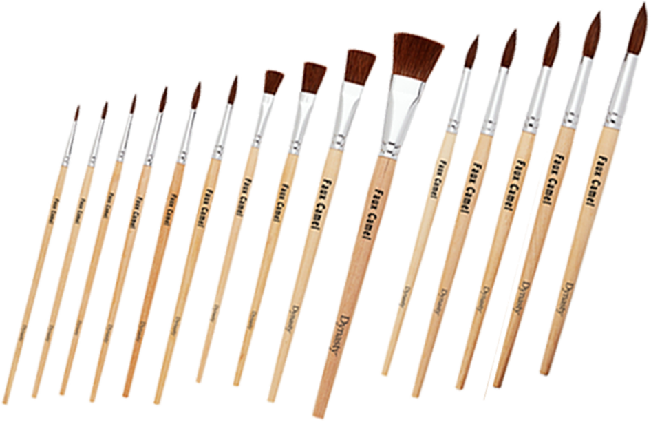 Faux Camel Brushes - Camel-hair Brush (946x613), Png Download