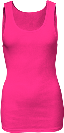 Transparent Pink Tank Top (450x450), Png Download