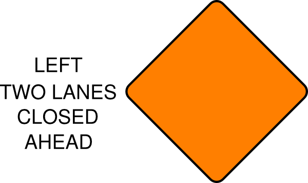 Road Work Ahead Clip Art - Bag Closer, Neck Closer, Taper, Binder, Bag Sealer, (600x356), Png Download