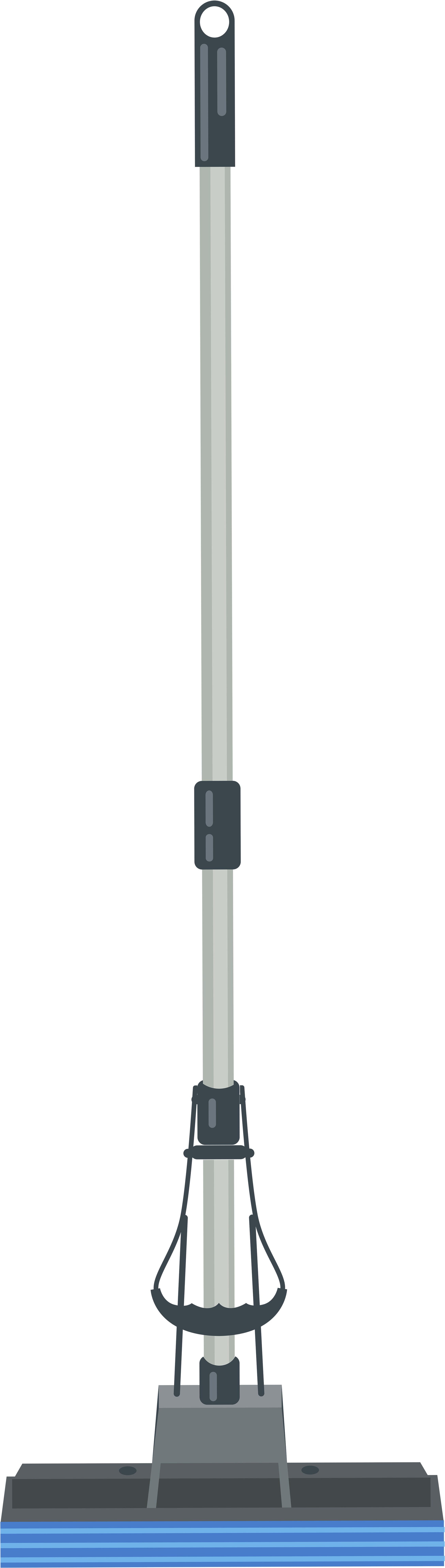 Sponge Mop Png Clip Art Image - Mop (2337x8000), Png Download