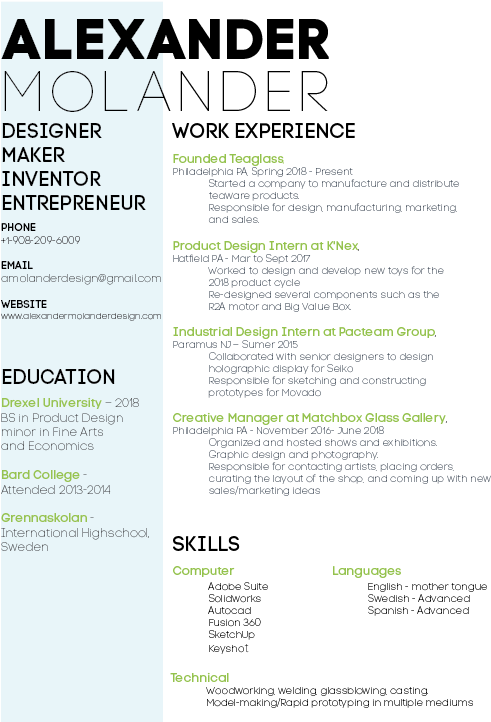 Resume - Résumé (494x736), Png Download