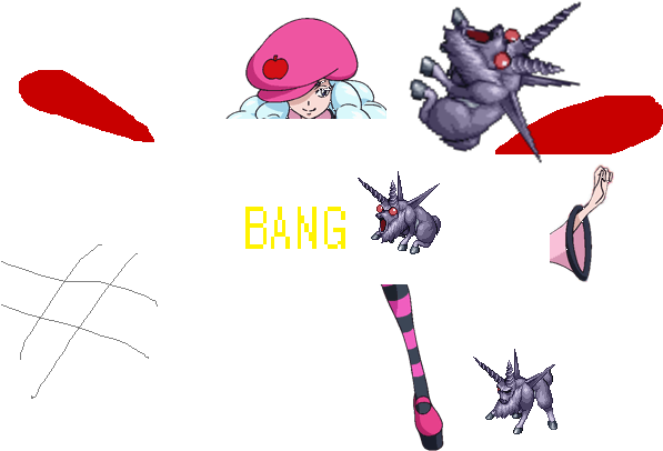 Chimera Markhor Defeated By Hosshiwa Make It Explode - Portable Network Graphics (619x432), Png Download