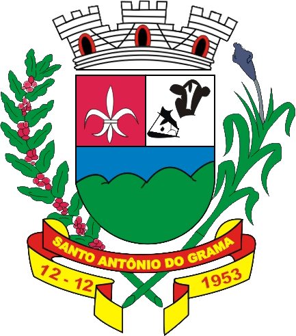 Coat Of Arms Of Santo Antônio Do Grama - Illustration (433x491), Png Download