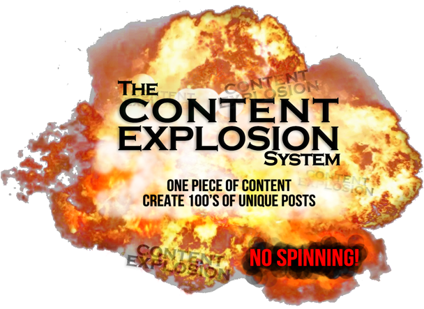 The Content Explosion System - Bread (616x484), Png Download