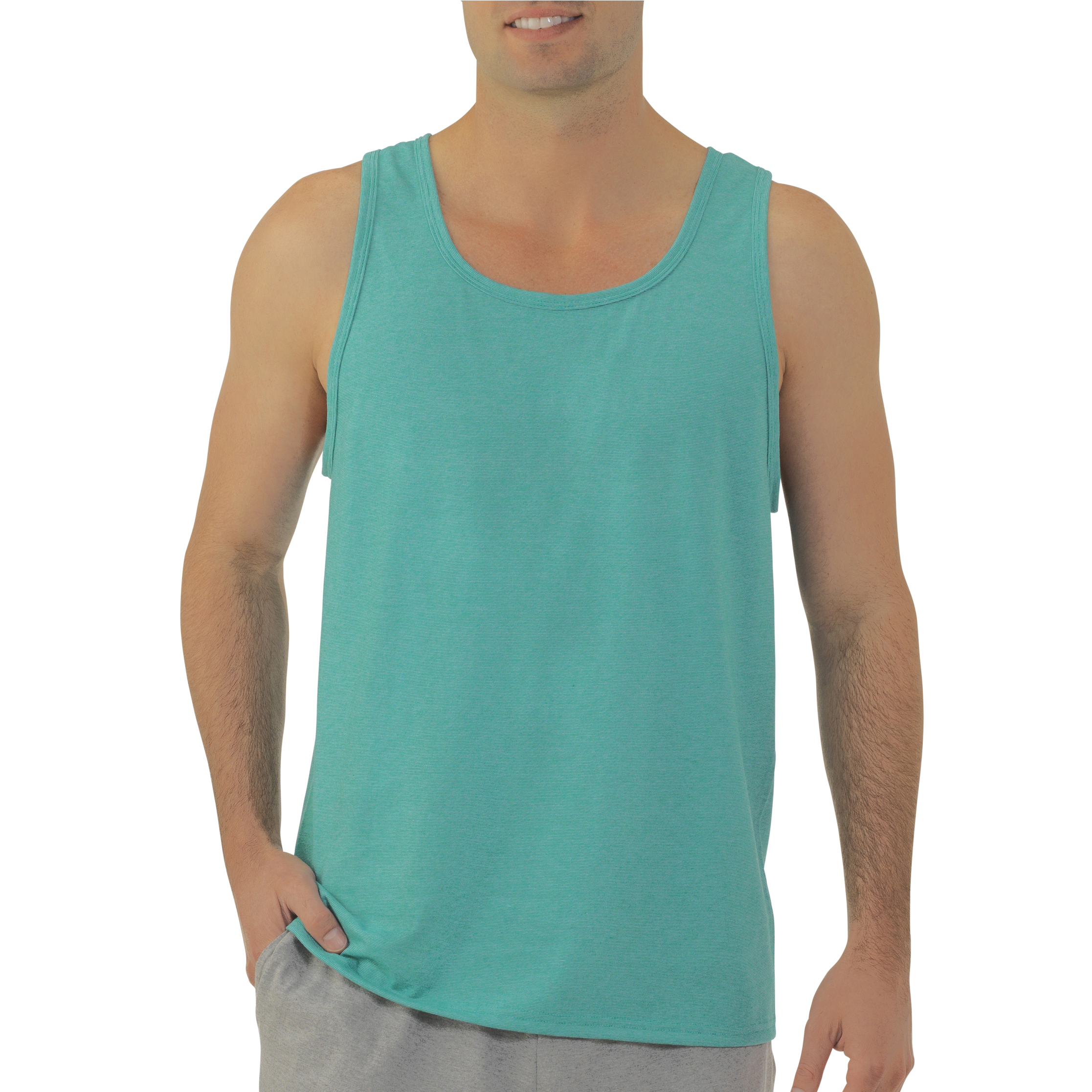 Men's Jersey Tank Top Extended Sizes - Fruit Of The Loom Big Men's Jersey Tank Top (2232x2768), Png Download