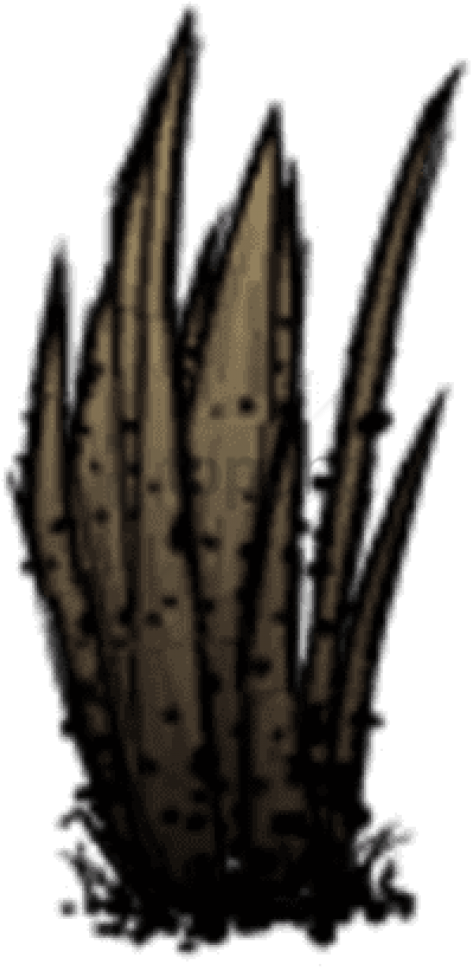 Diseased Grass Tuft - Dont Starve Grass Png (410x410), Png Download