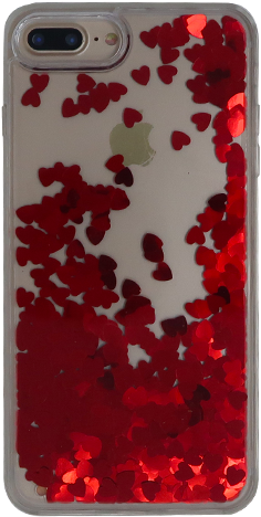 Floating Red Hearts - .com (500x500), Png Download