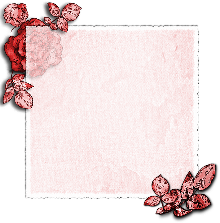 Diary, Paper, Vintage, Card, Rose, Writing, Wishes - Get Well Soon Messages After Surgery (720x720), Png Download
