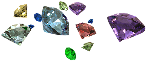 Diamonds, 3d Render, Jewelry, Luxury, 3d - Jewellery (604x340), Png Download