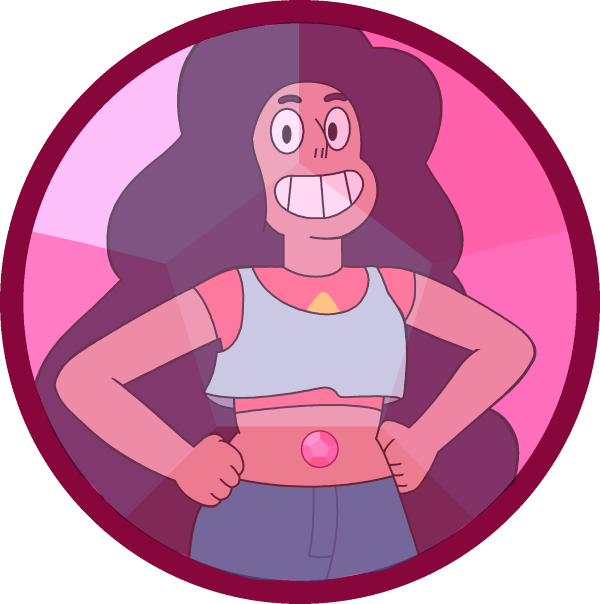 Stevonnie Gem - Steven And Connie Fusion (600x604), Png Download