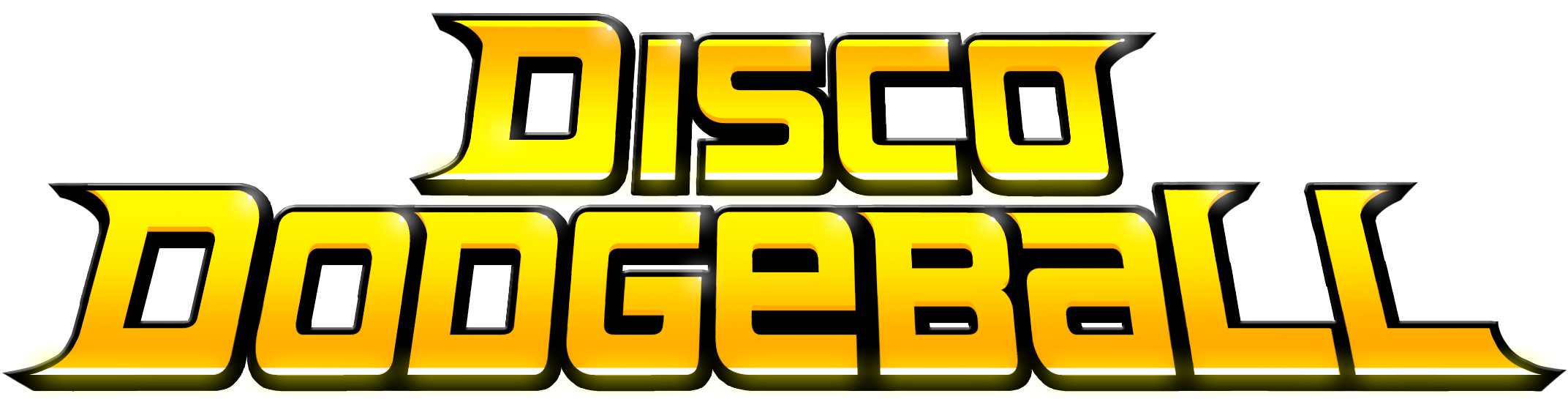 Big Logo Text Only - Robot Roller Derby Disco Dodgeball Logo (2200x712), Png Download