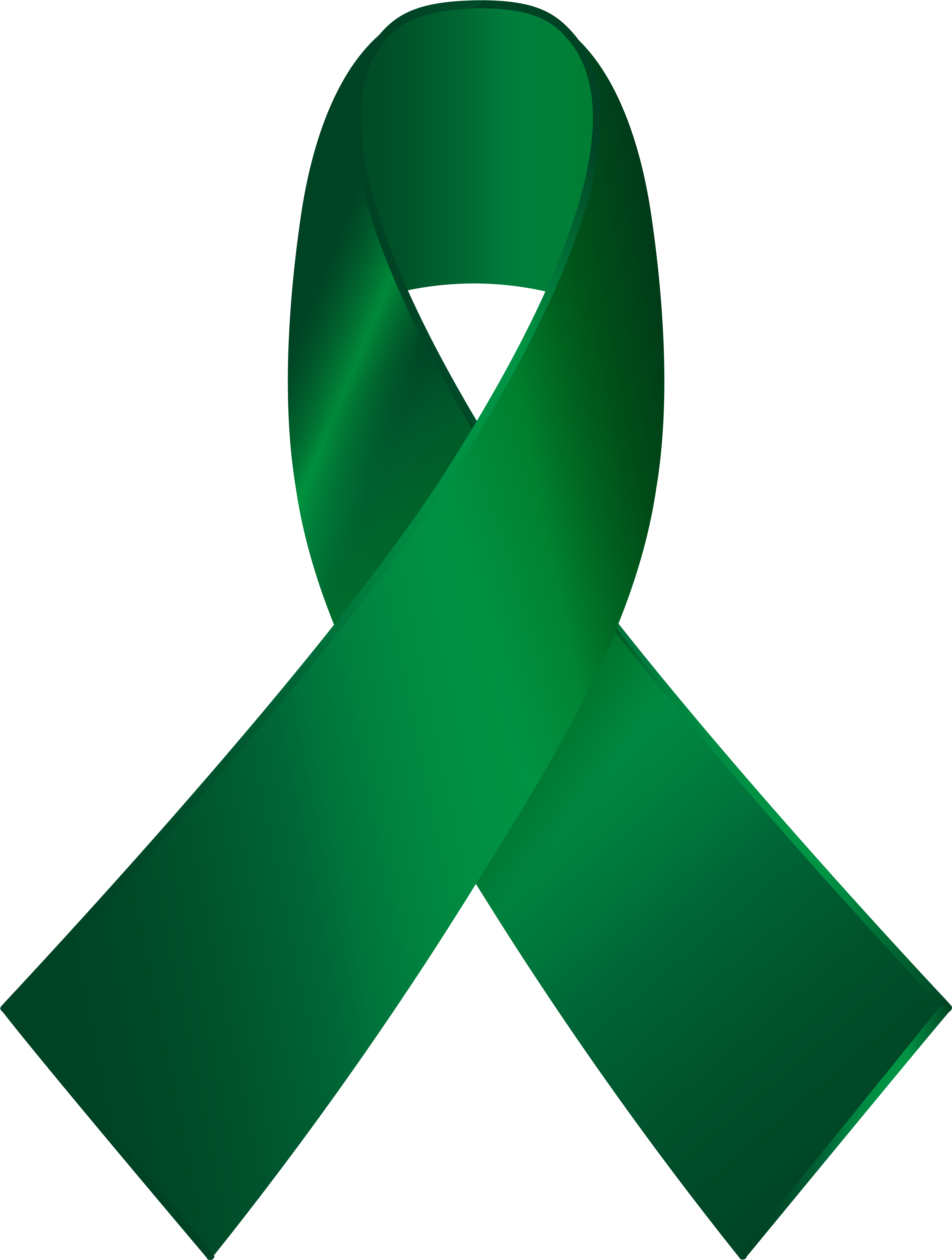 Download Green Awareness Ribbon Png Clip Art Green Awareness Ribbon
