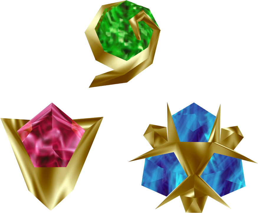 Spiritual Stones Zeldapedia Fandom - Zelda Ring (1000x1000), Png Download