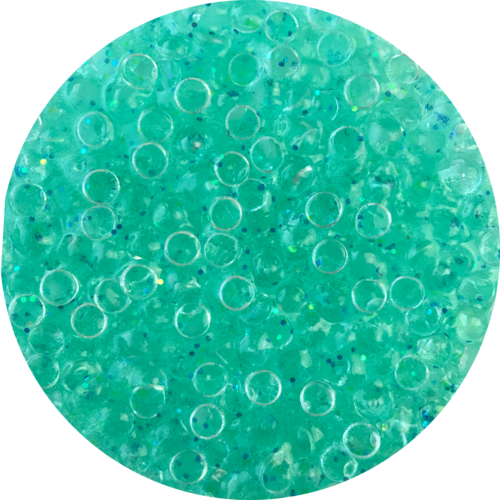 Peacock Fishbowl - Squishies (500x500), Png Download