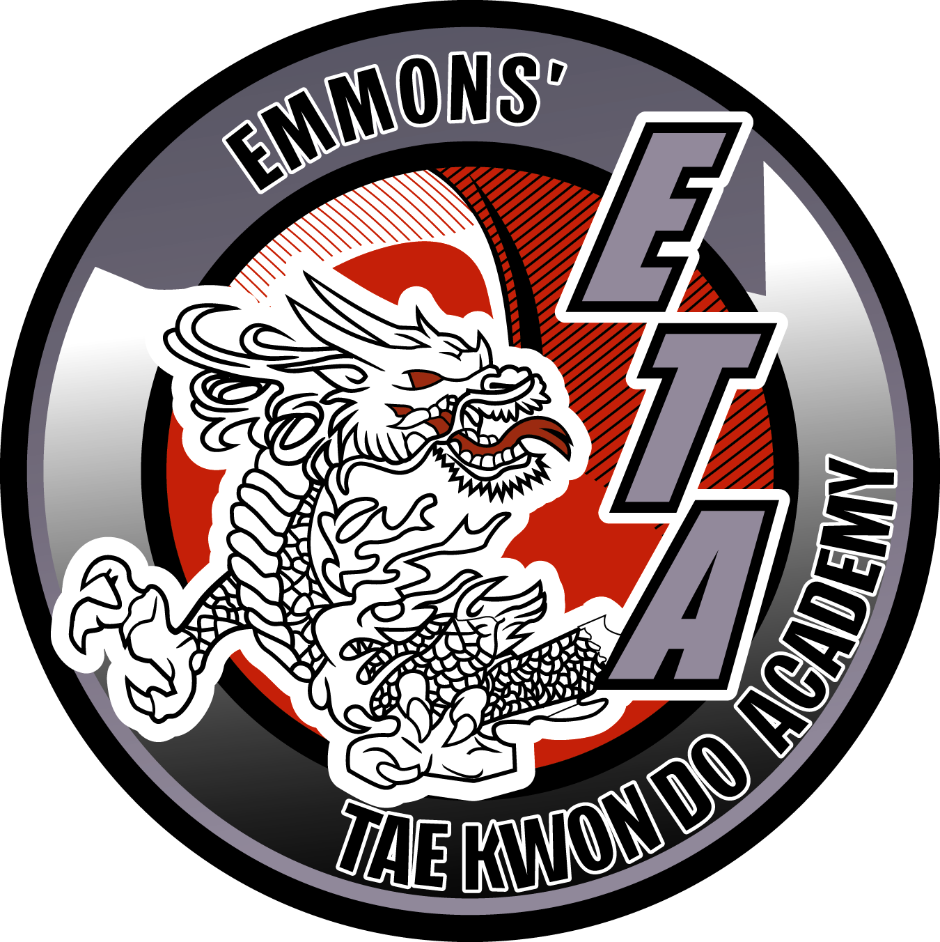 John Emmons Eta Patch1 - Taekwondo (1350x1352), Png Download