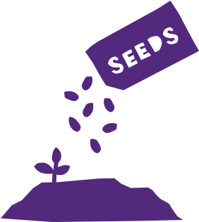 Icon-seeds - Graphic Design (353x353), Png Download