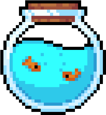 [oc]a Fishbowl I Did For Pixel Dailies' Yo To The Yo - Rolling Eyes Smiley (480x480), Png Download