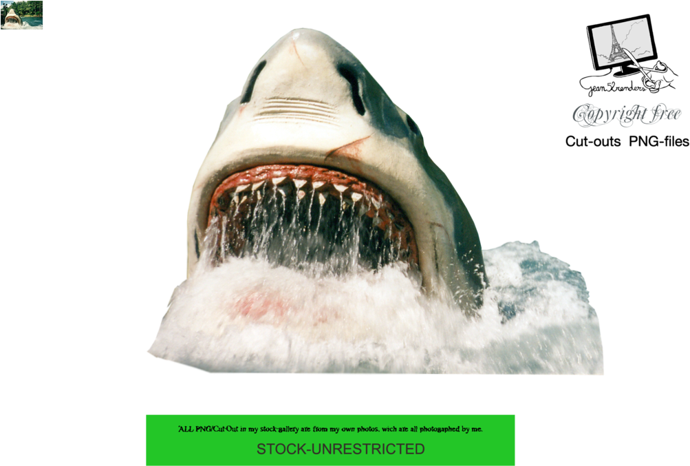 Shark By Jean52 On Deviantart - Shark Png (1024x698), Png Download