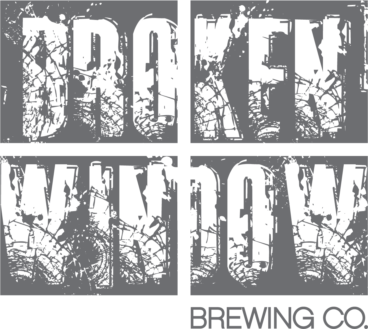 Broken Window Brewing Co Final Logo - Wintermen (1575x1372), Png Download