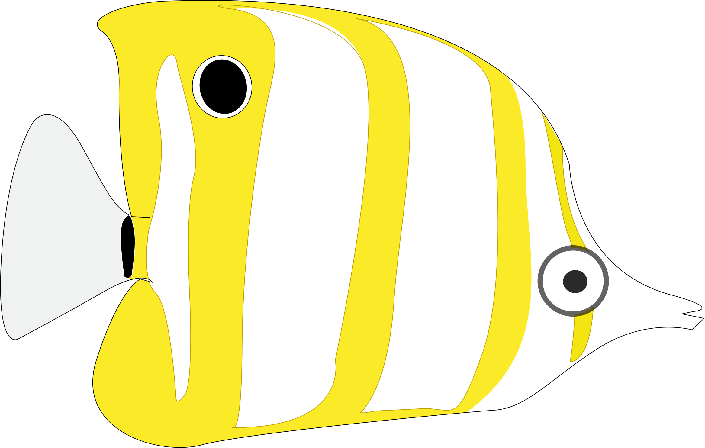 This Free Icons Png Design Of Tropical Cartoon Fish (2334x1483), Png Download