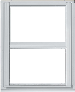 Premium 2 Track Double Hung Storm Window - Home Door (350x350), Png Download