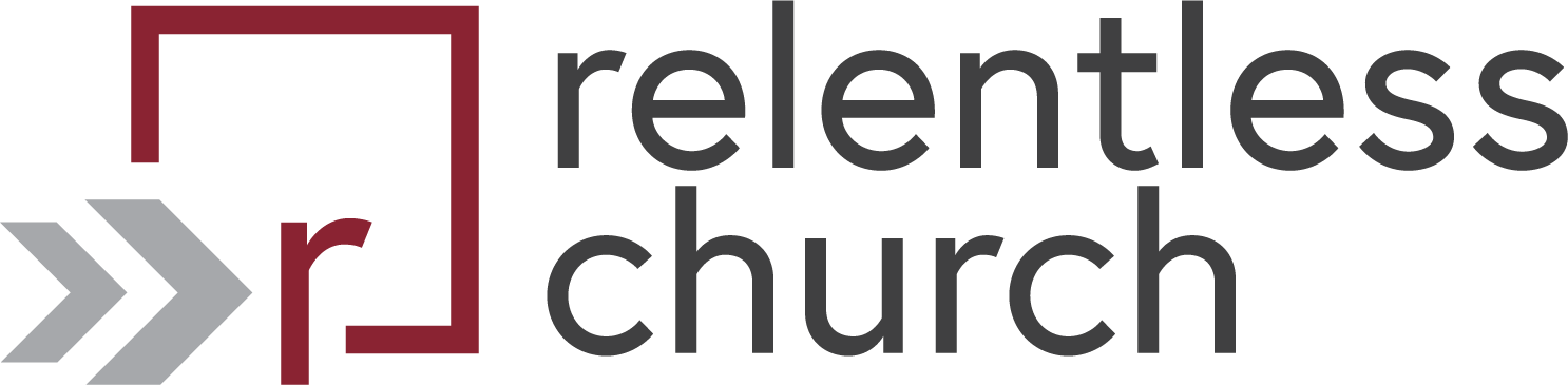 Relentless Church Logo (1486x365), Png Download