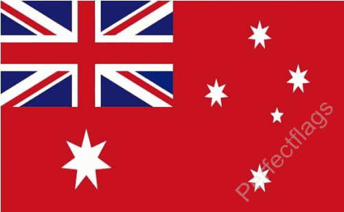 Australia Red Ensign Flag - Flag Of Australia (500x500), Png Download