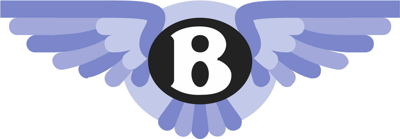 Bentley Icon In Flat Style - Bentley Icon (1600x1600), Png Download