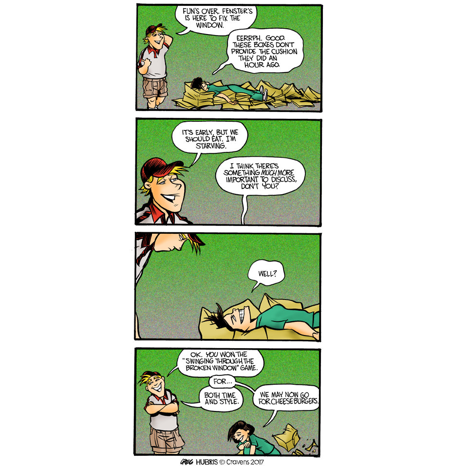 Hubris- Burger Hostage - Comics (980x956), Png Download