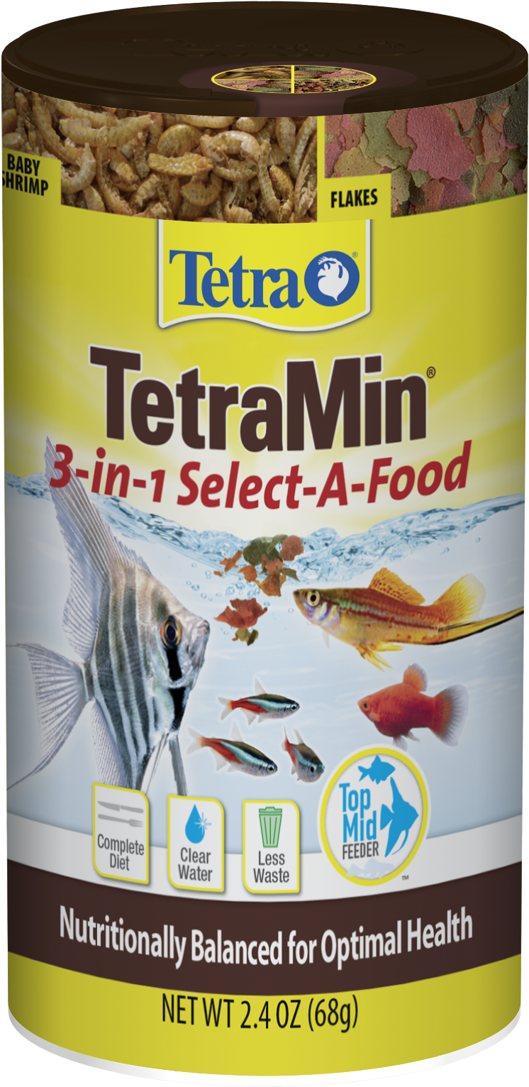 Tetra Tetramin 3 In 1 Select A Food - Tetramin Fish Food (2000x2000), Png Download