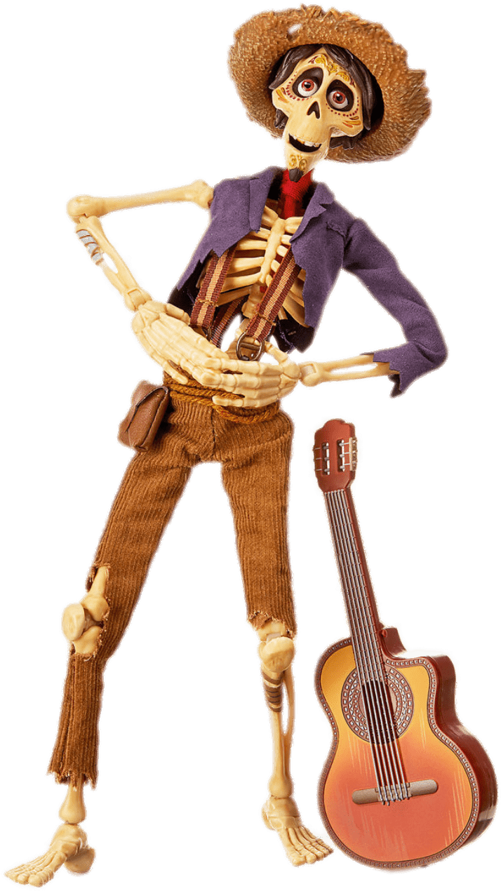 Hector And His Guitar - Hector De Disney Store (1434x1422), Png Download