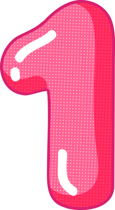 María José Argüeso - Numeros De Colores Para Imprimir (383x698), Png Download