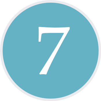 Iconos Numeros 7aristos2016 08 05t11 - Sexto Grado De Primaria (350x350), Png Download