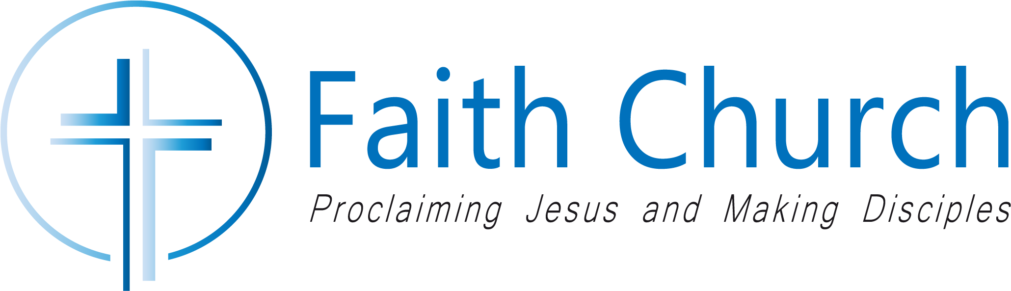 Logo Logo - Faith Church (2083x592), Png Download