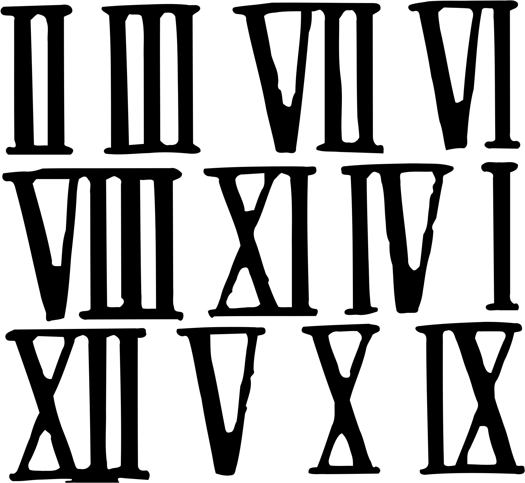 Open - Dos En Numeros Romanos (2000x2000), Png Download