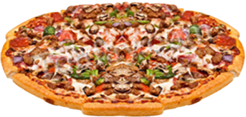 Veggie Lovers Supreme Pizza (500x500), Png Download