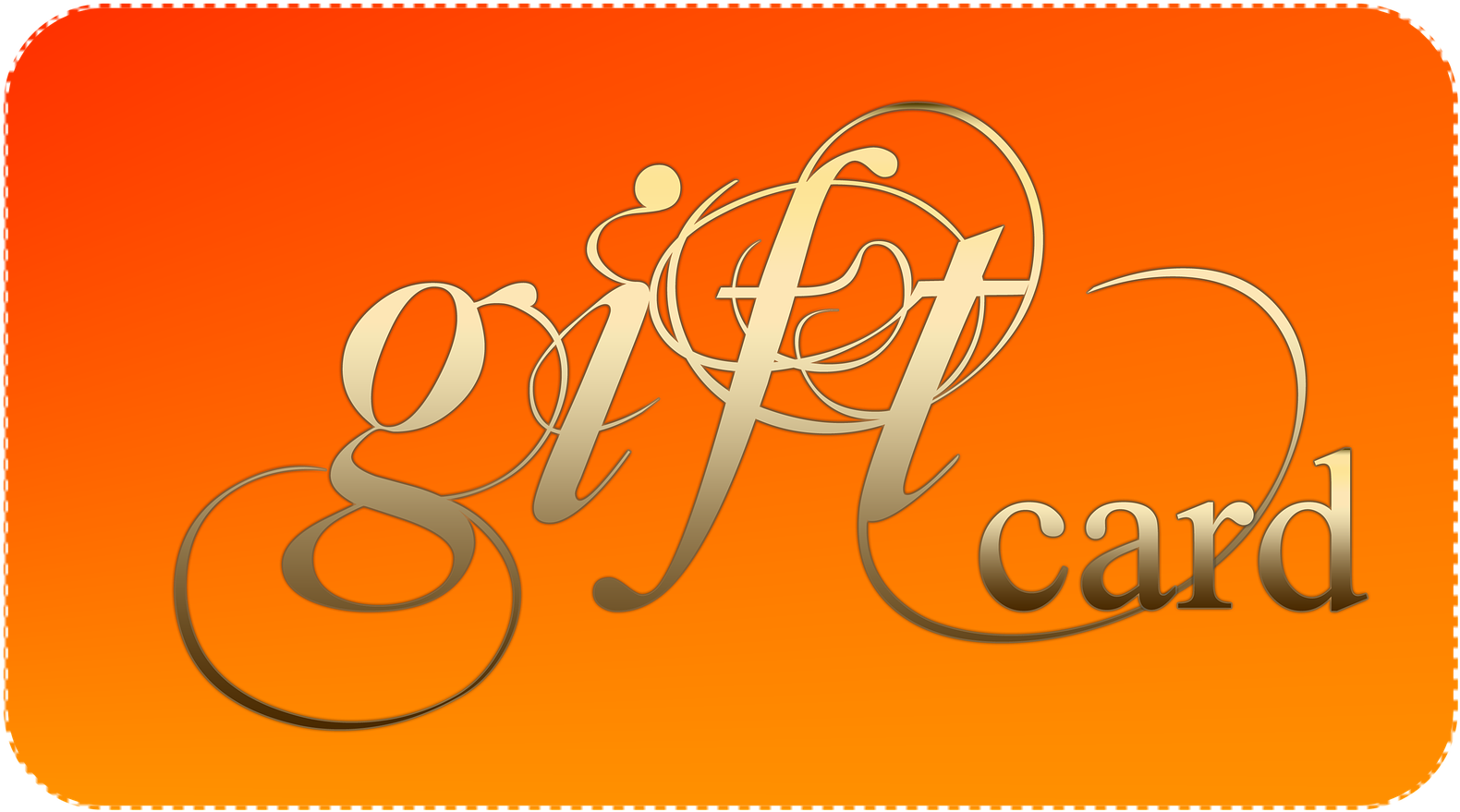 Can You Save A Tax On Amazon Gift Vouchers - Orange Gift Card (640x348), Png Download