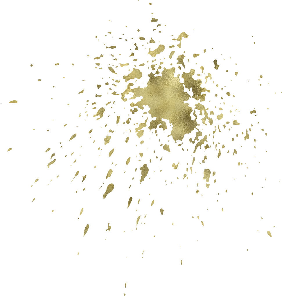 Freetoedit Ftestickers Remixme Gold Splash Splatter - Animal (1024x1024), Png Download