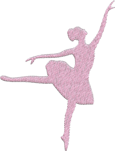 Bailarina - Embroidery (600x600), Png Download