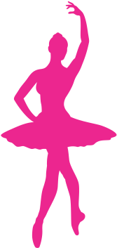 Ballet - Molde De Bailarina Em Eva (600x390), Png Download