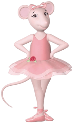 Angelina Croisé - Angelina Ballerina (400x400), Png Download