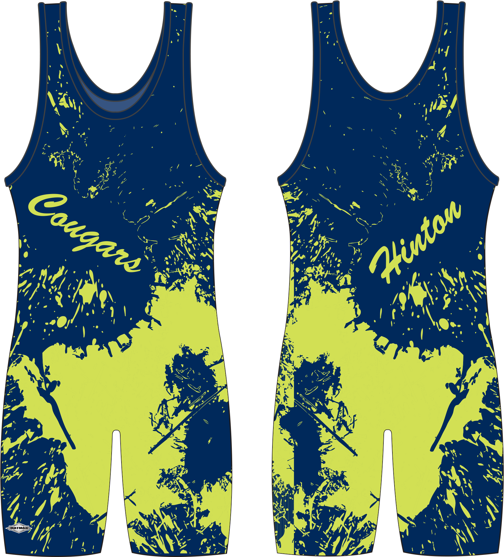 Brown Gold Wrestling Singlets Png Brown Gold Wrestling - 274 Splatter - 274 - Clothing Uniforms... - Scarlet (2000x2000), Png Download