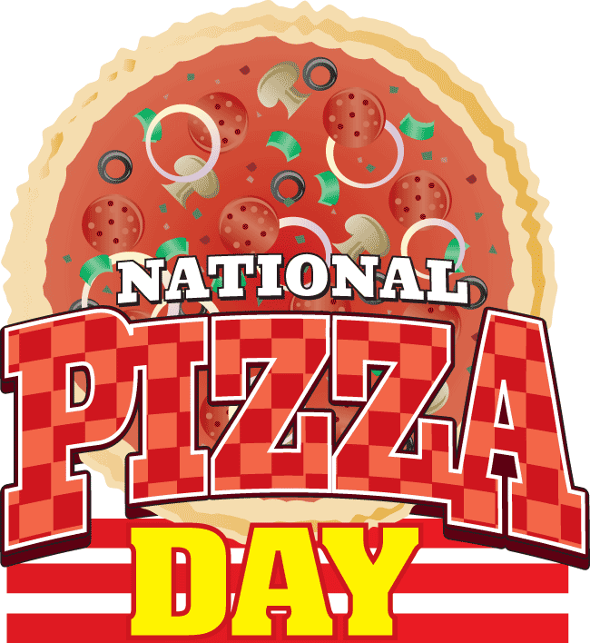 National Pizza Day (650x708), Png Download
