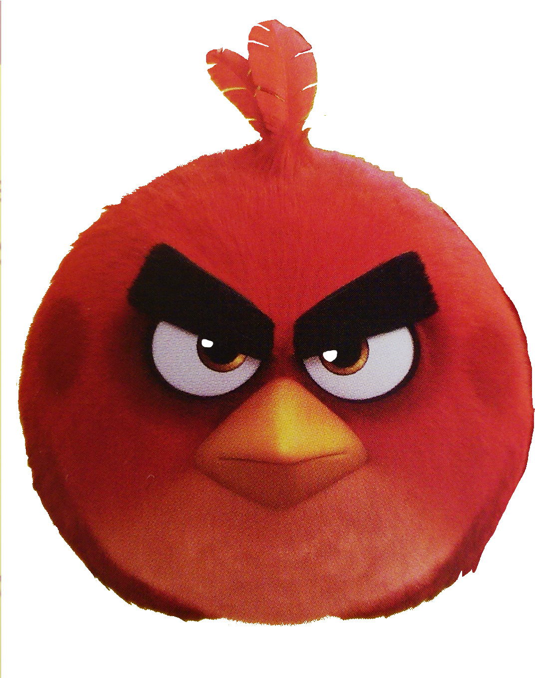 Abmovie Red Angry Ball - Angry Birds Movie Red Ball (1099x1358), Png Download