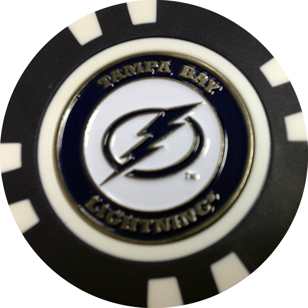 Golf Ball Marker Nhl Tampa Bay Lightning - Tampa (1000x1000), Png Download