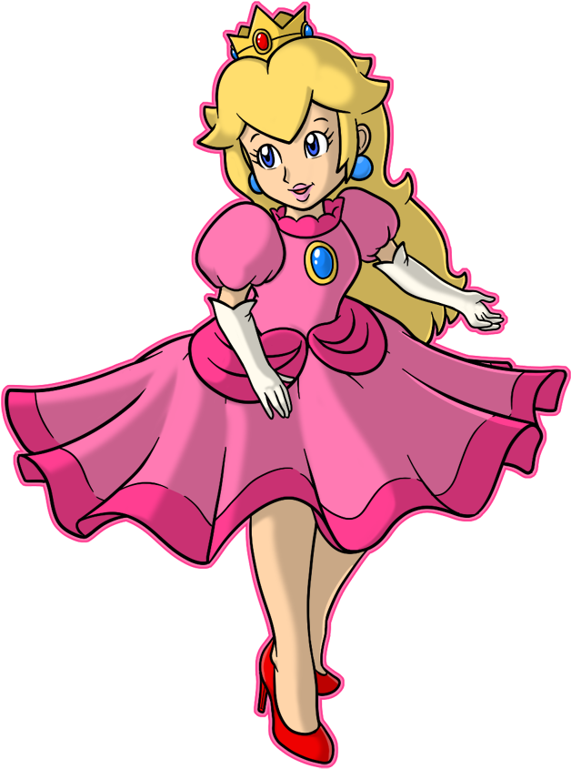 Princess Peach Deviantart Clipart - Aino Minako Pink (667x900), Png Download