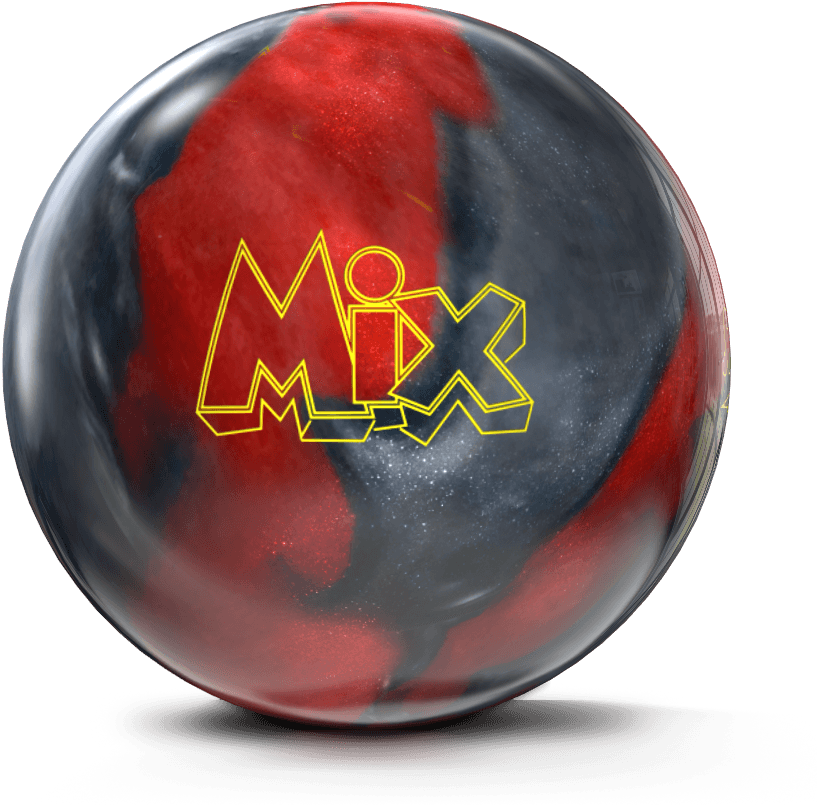 Red/silver Mix Png - Mix Storm Bowling Ball (900x900), Png Download