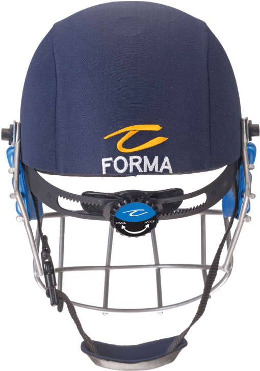 Forma Pro Srs Cricket Helmet With Steel Visor Back - Ca Cricket Helmet Png (800x800), Png Download