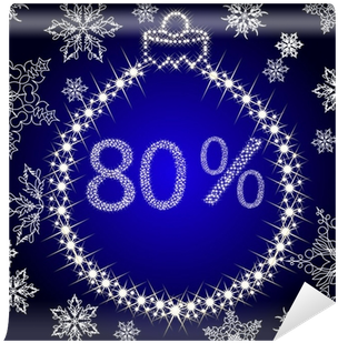 Card With Christmas Balls From Stars - Christmas Day (400x400), Png Download